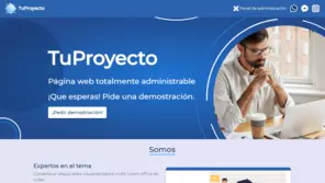 Página web administrable